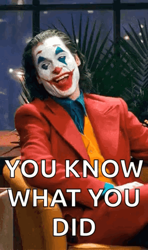Joaquin Phoenix The Joker GIF