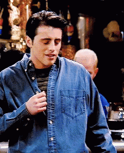 Joey Tribbiani Friends Season 1 GIF