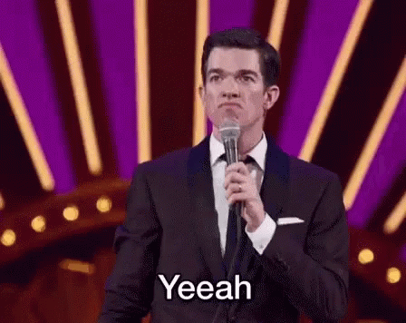 John Mulaney Yeah GIF