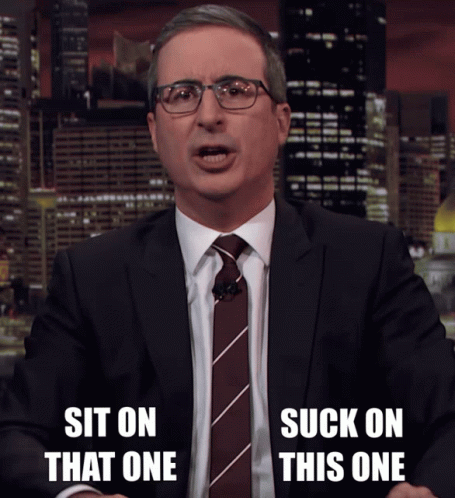 John Oliver Suck On It GIF
