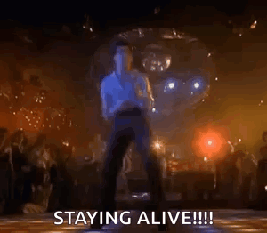 John Travolta Saturday Night Fever GIF