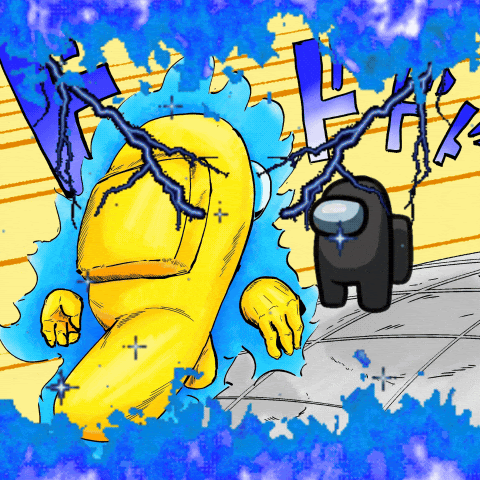 Jojo'S Bizarre Adventure Among Us GIF
