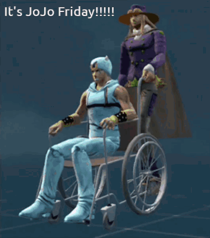 Jojo'S Bizarre Adventure Johnny Joestar GIF