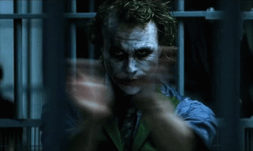 Joker Heath Ledger GIF