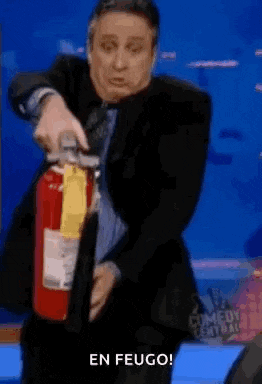 Jon Stewart Extinguish GIF