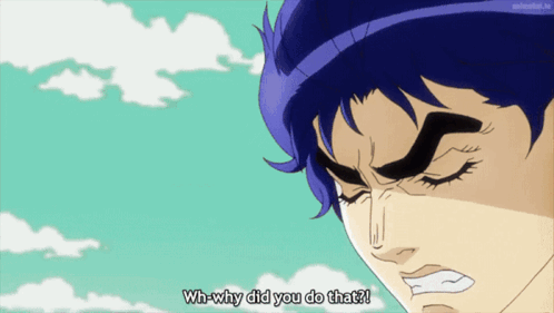 Jonathan Joestar Outraged GIF