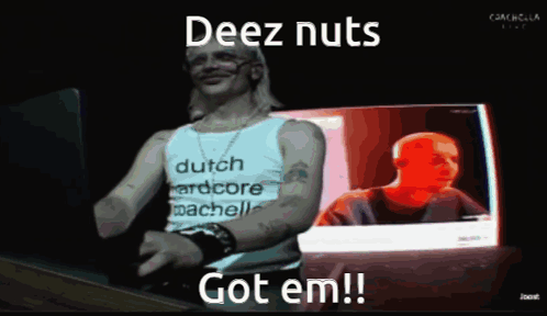 Joost Klein Deez Nuts GIF