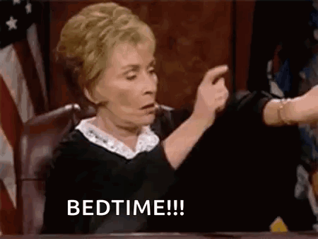 Judge Judy Time GIF