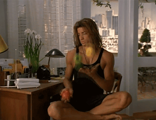 Juggling George Of The Jungle GIF
