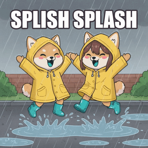 Jump Rain GIF