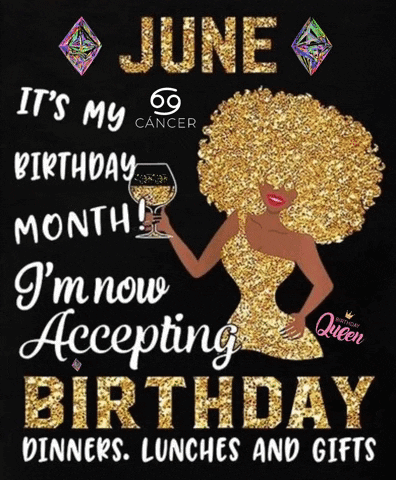 June Gif Happy Birthday GIF