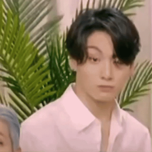 Jungkook Staring GIF