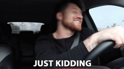 Just Kidding Jk GIF