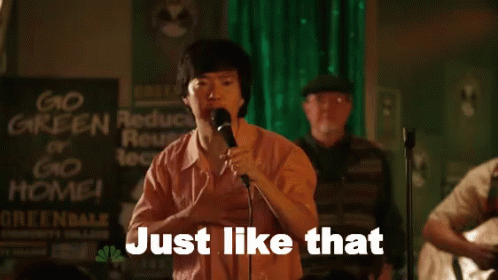 Just Like That GIF