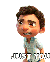 Just You Luca Paguro Sticker