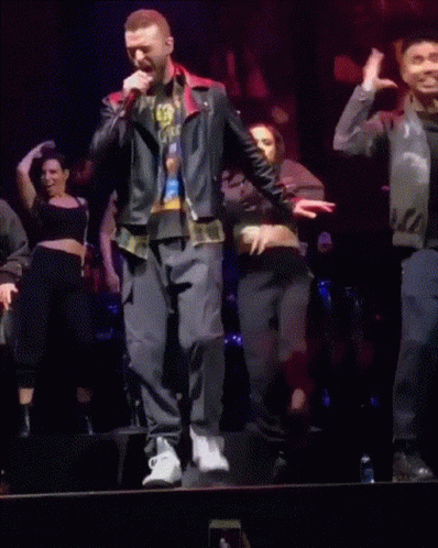 Justin Timberlake Concert GIF