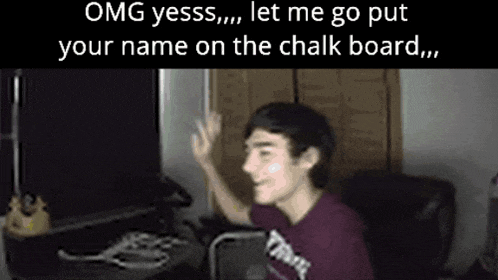 Justly Chalk Board GIF