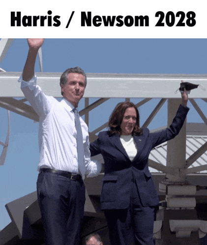 Kamala Harris Gavin Newsom GIF