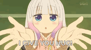 Kanna Kamui Give A Hug GIF