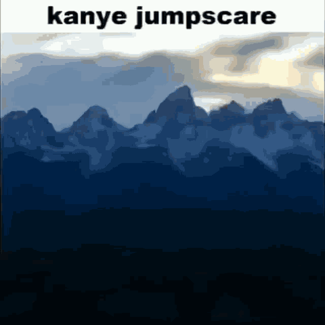 Kanye Jumpscare GIF