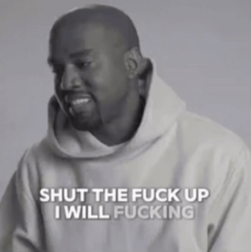 Kanye Laser Eyes GIF