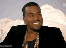 Kanye Laughing GIF