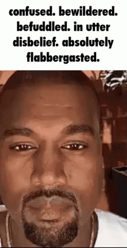 Kanye Staring GIF
