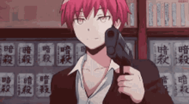 Karma Akabane Anime GIF