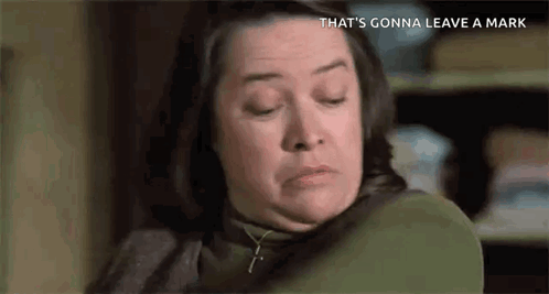 Kathy Bates Misery GIF