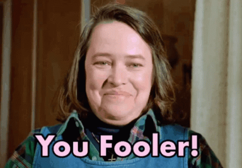 Kathy Bates You Fooler GIF