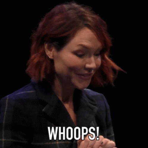 Katrina Lenk Whoops GIF