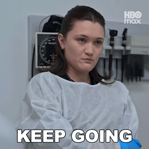 Keep Going Dr Trinity Santos GIF