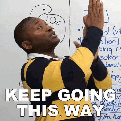Keep Going This Way James GIF