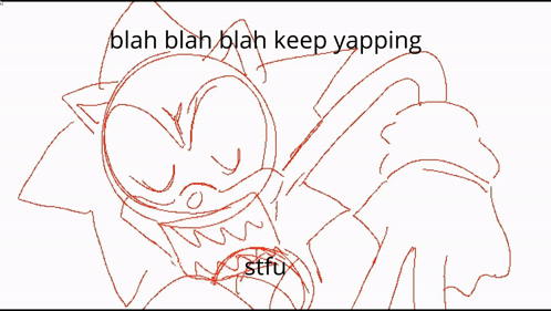 Keep Yapping Sonicexe GIF