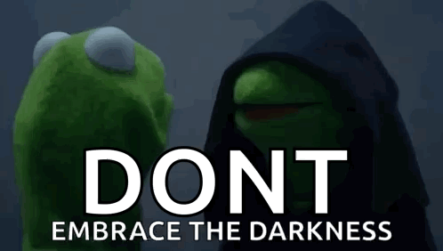 Kermit Darkside GIF