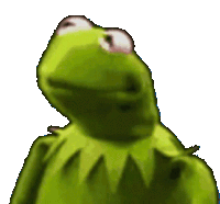 Kermit Nod Sticker