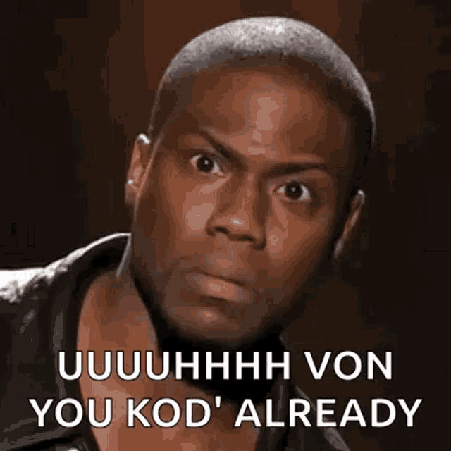Kevin Hart Stare GIF