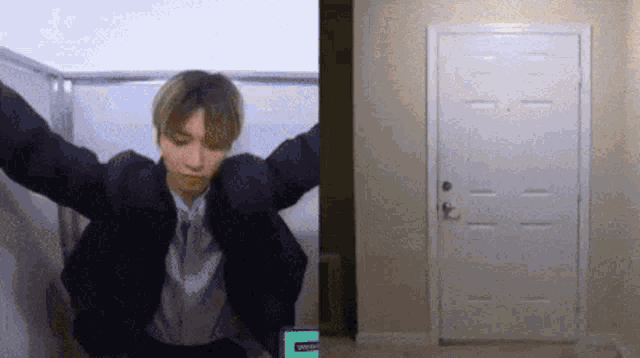 Kick Door Open GIF