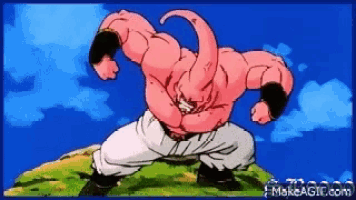 Kid Buu Majin Boo GIF