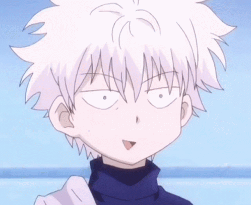Killua Huh GIF