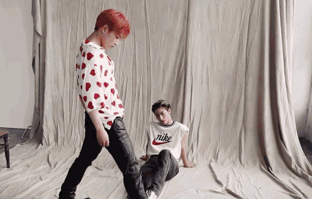 Kim Hongjoong Park Seonghwa GIF