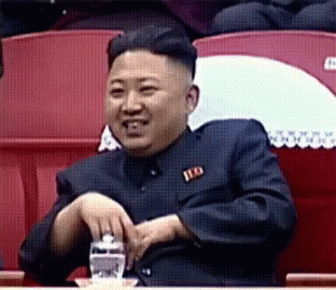 Kim Jongun Hi GIF