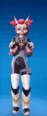 Kimiko Five Tails Fortnite Dance GIF