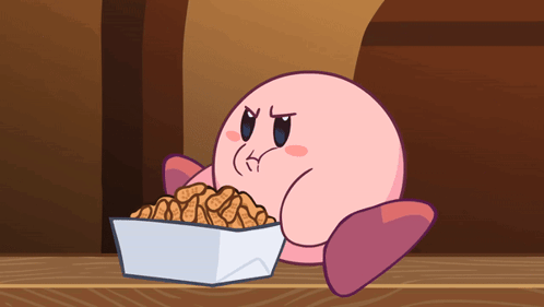 Kirby Angry GIF