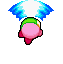 Kirby Sword Kirby Sticker