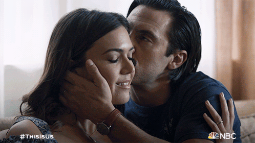 Kiss Rebecca Pearson GIF