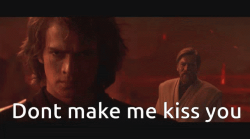 Kiss Star Wars GIF