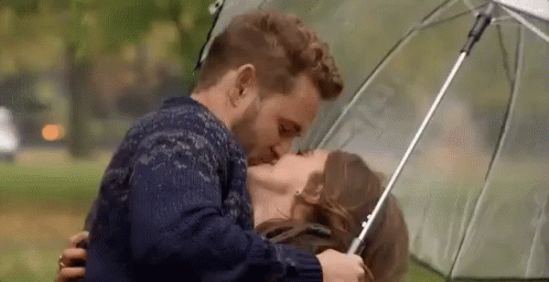 Kisses In The Rain GIF
