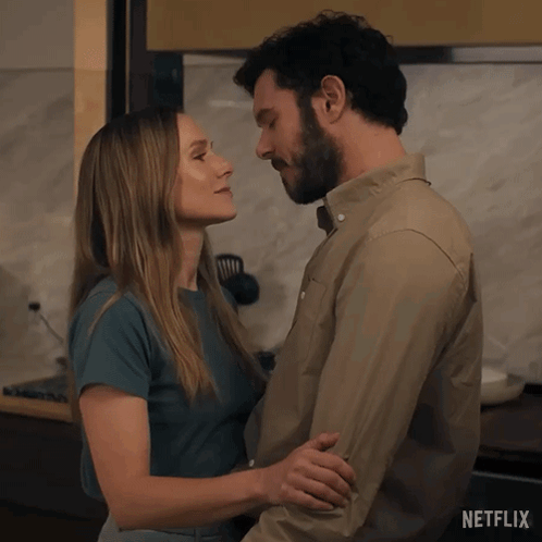 Kissing Joanne GIF