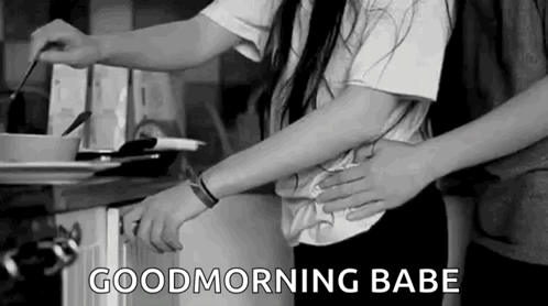 Kitchen Hug GIF